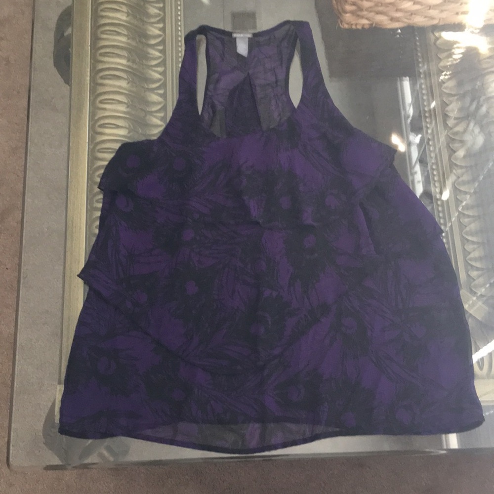 Chiffon Ruffle Tank